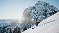 Lyování v Horním Rakousku.