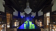 Prodejní galerie Na Píkop - tento prostor byl díve bytem Bondyových. Výstava...