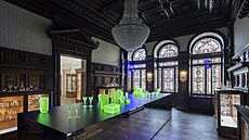 Prodejní galerie Na Píkop - tento prostor byl díve bytem Bondyových. Výstava...