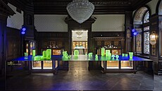 Prodejní galerie Na Píkop - tento prostor byl díve bytem Bondyových. Výstava...