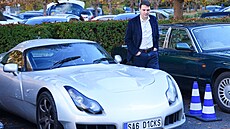 �estný prezident strany Motoristé sob� Filip Turek slaví �ty�icáté narozeniny....