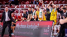 Radost na lavice basketbalového La Laguna Tenerife