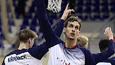 Adam Kejval z Brna nastupuje k zápasu v Gruzii.