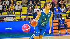 Adam Goga z Olomoucka u míe