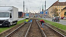 M�sto Plze� v p�í�tím roce dofinancuje rekonstrukci tramvajové trati ve Skvr�anské ulici. 