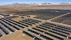 Solární elektrárna na Tibetské náhorní plo�in� (6. b�ezna 2025)