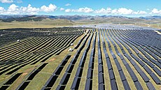 Solární elektrárna na Tibetské náhorní plo�in� (14. zá�í 2025)