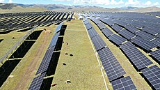 Solární elektrárna na Tibetské náhorní plo�in� (14. zá�í 2025)