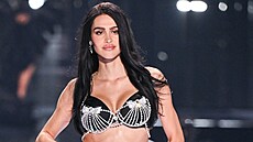 Amelia Gray na p�ehlídce Victoria�s Secret v New Yorku (15. �íjna 2025)