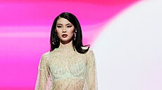 Sherry Shi na p�ehlídce Victoria�s Secret v New Yorku (15. �íjna 2025)