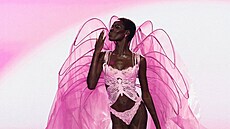 Awar Odhiangová na p�ehlídce Victoria�s Secret v New Yorku (15. �íjna 2025)