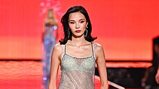 Xiao Wen Ju na p�ehlídce Victoria�s Secret v New Yorku (15. �íjna 2025)