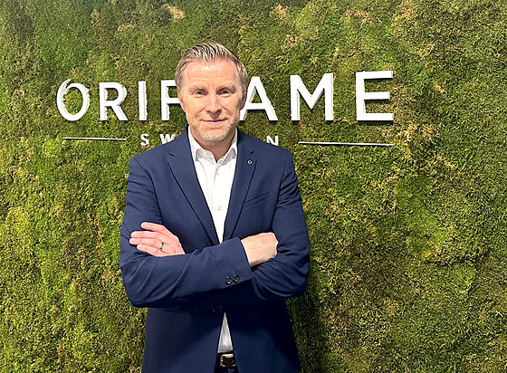 véd Mikael Björkmyr je generálním editelem Oriflame R. 