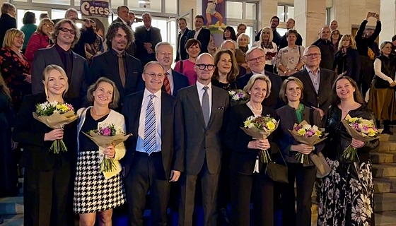 Slavnostní p�edpremiéra Království mýdlových bublin v ústeckém Dom� kultury