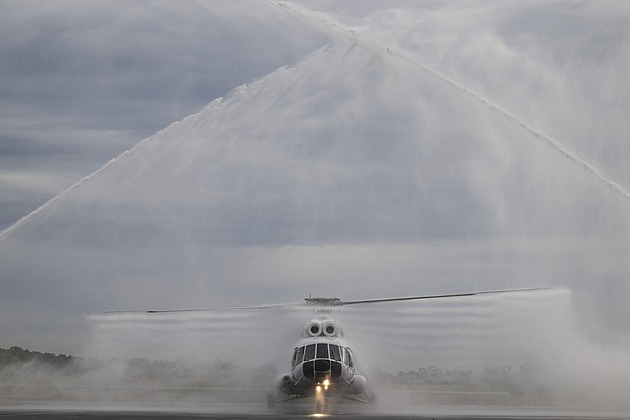 Konec jedné éry. Armáda se rozloučila s posledním vrtulníkem Mi-8