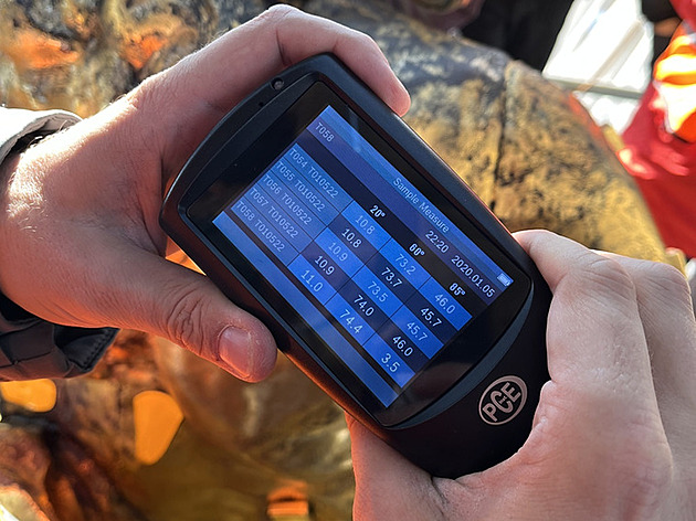 Glosmetr, který pouívali odborníci z Pírodovdecké fakulty Univerzity...