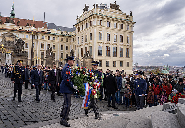 Oslavy státního svátku 28. října: pieta na Vítkově, prezident jmenoval generály
