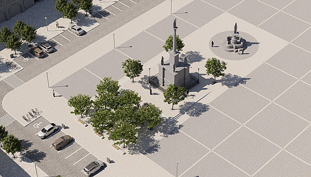 Architektonická studie navrhla zásadní zmnu podoby námstí v Kromíi. Má být...