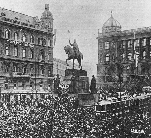 28. říjen provázel chaos. Češi vyhlásili republiku dřív, než chtěl Masaryk