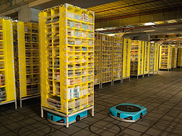 Distribuční centrum Amazon v Kojetíně