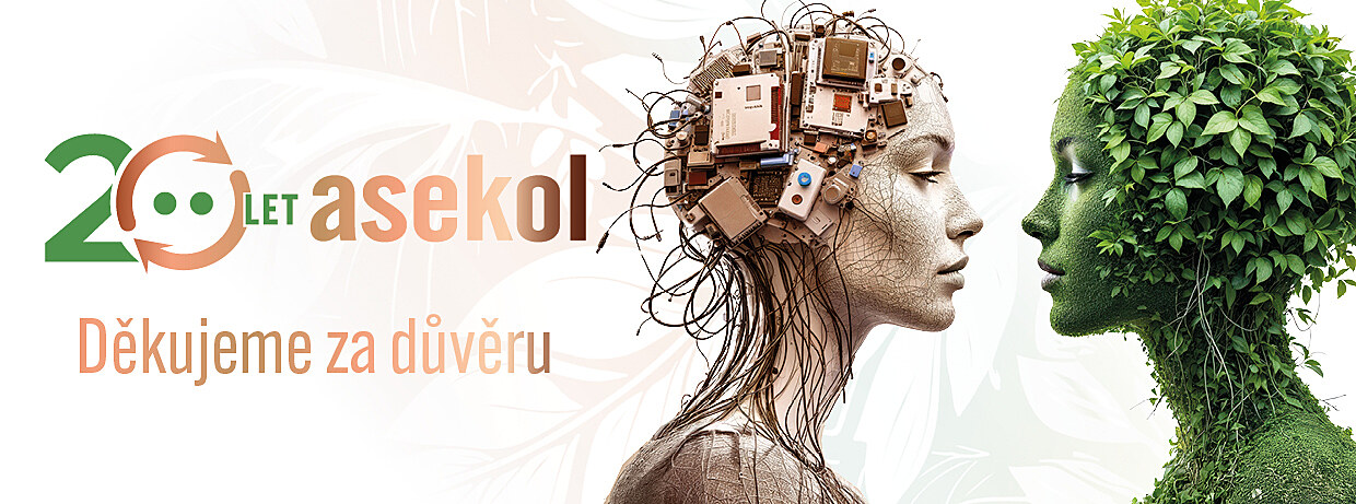 ASEKOL: pl milionu tun odpadu se promnilo v suroviny