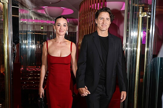 Zp�va�ka Katy Perry a b�val� kanadsk� premi�r Justin Trudeau se poprv�...