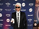 Jako návrhá� Karl Lagerfeld se ukázal moderátor Jonathan Cheban. A nezapomn�l...