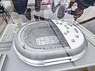 Maketa rozestavn multifunkn arny v Brn. Ponese nzev T-Mobile arena. (22....