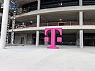 Pohled na rozestavnou multifunkn arnu v Brn. Ponese nzev T-Mobile arena....