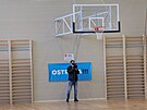 V mstsk sti Pustkovec skonila rekonstrukce sportovn haly u Zkladn koly...