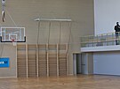 V mstsk sti Pustkovec skonila rekonstrukce sportovn haly u Zkladn koly...