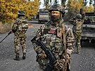 Ru�tí vojáci operují na front� u Pokrovsku. (4. �íjna 2025)