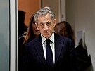 Francouzský prezident Nicolas Sarkozy den p�ed nástupem do v�zení. (20. �íjna...