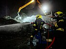 Nron zsah hasi pi likvidaci poru vrakovit v Ostrav - Vtkovicch....