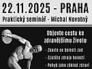 Fyzioterapeut a kondiní trenér Michal Novotný na seminái poradí, jak vnímat...