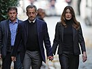 Bývalý francouzský prezident Nicolas Sarkozy nastoupil do pa�í�ské v�znice La...