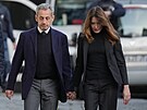 Bývalý francouzský prezident Nicolas Sarkozy nastoupil do pa�í�ské v�znice La...