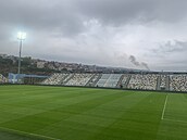 Stadion Rujevica v Rijece, kde Sparta hraje druhé utkání Konferenní ligy....