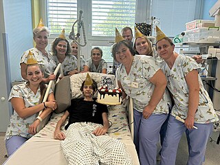 Pavel oslavil své patnácté narozeniny v nemocniním prostedí.