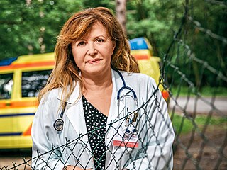 Kardioloka Vra Adámková. Zabývá se napíklad vlivem kouení na vznik...