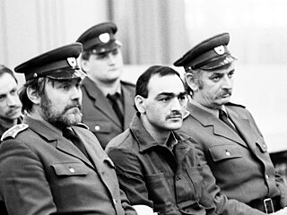 Tibor Polgári v Justi�ním paláci v Bratislav� b�hem trestního �ízení 4. ledna...