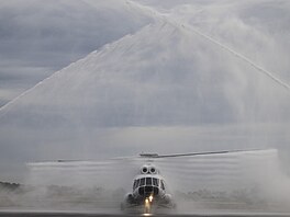 Slavnostní ukon�eni provozu vrtulník� Mi-8, které vice ne� 50 let slou�ily v...