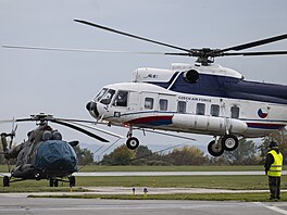 Slavnostní ukon�eni provozu vrtulník� Mi-8, které vice ne� 50 let slou�ily v...