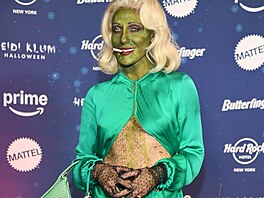 Influencerka Tefi Pessoa a její halloweenský kostým.