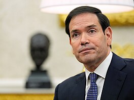 Americký ministr zahrani�í Marco Rubio (22. �íjna 2025)
