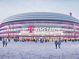 Vizualizace multifunk�ní haly v Brn�, chystané k otev�ení v roce 2026. Ponese...