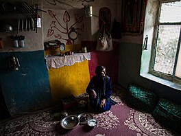 I kdy� to tak zvenku nevypadá, pr�m�rná domácnost v Sar Aqa Seyyed má �ty�i...