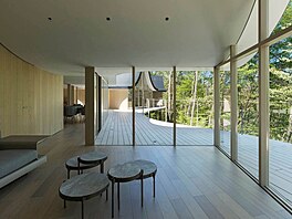 Sv�tlé d�evo pou�ité na podlahách, povrchových úpravách a nábytku odrá�í...