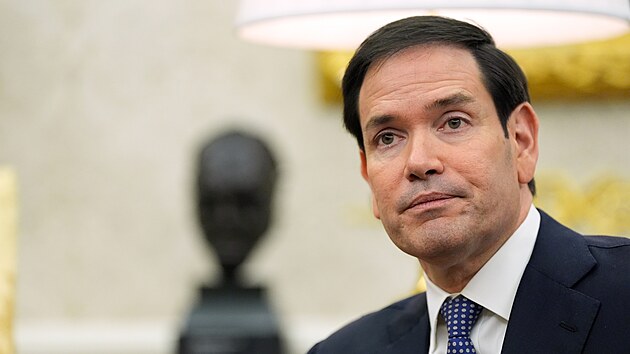 Americk� ministr zahrani�� Maro Rubio (22. ��jna 2025)