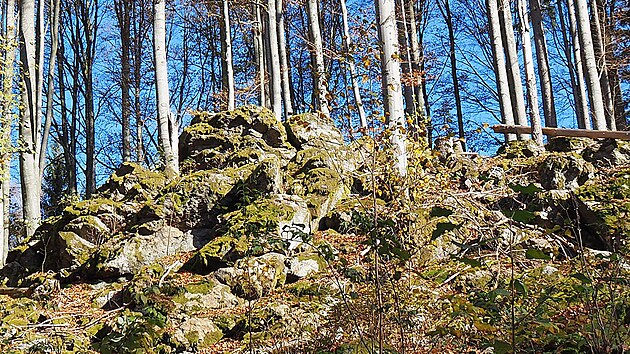 Nad d�eva�skou vesnic� Zwieslerwaldhaus